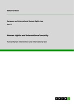 Omslag Human rights and international security