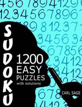 Sudoku 1,200 Easy Puzzles with Solutions