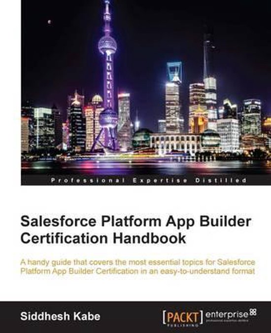 Salesforce Platform App Builder Certification Handbook - cover
