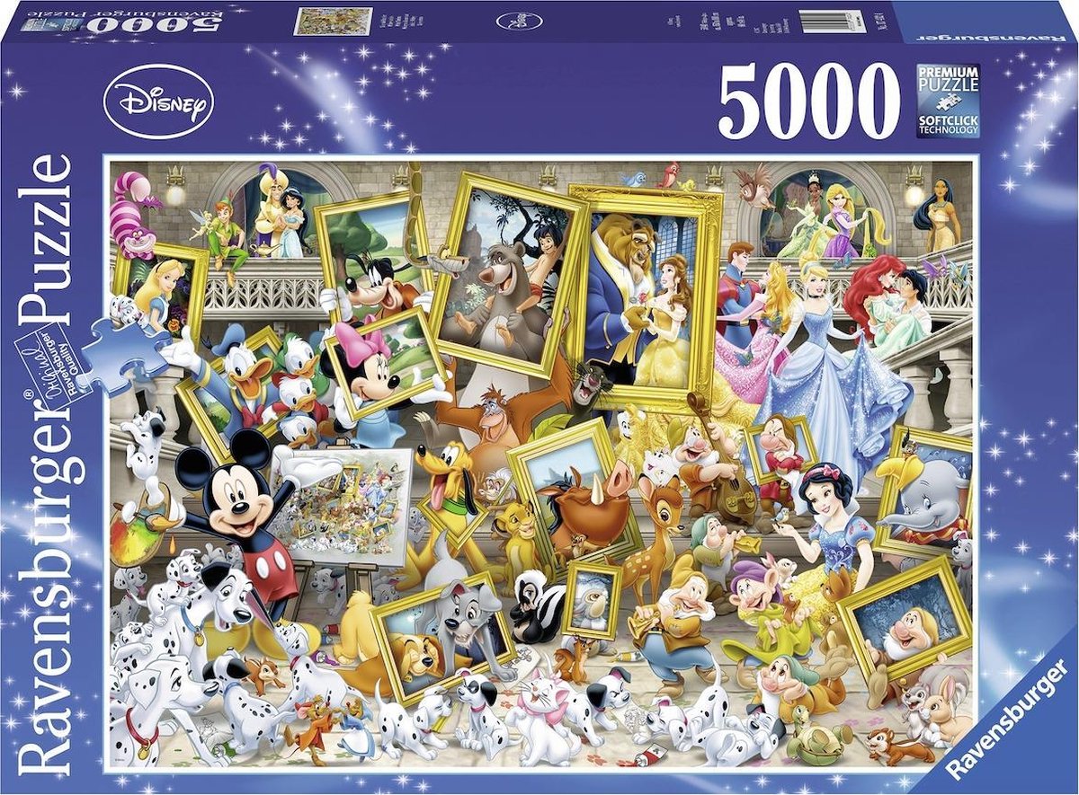 Ravensburger puzzel Disney Mickey Mouse. Artistic Mickey - Legpuzzel - 5000  stukjes | bol.com
