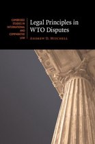 Legal Principles In Wto Disputes