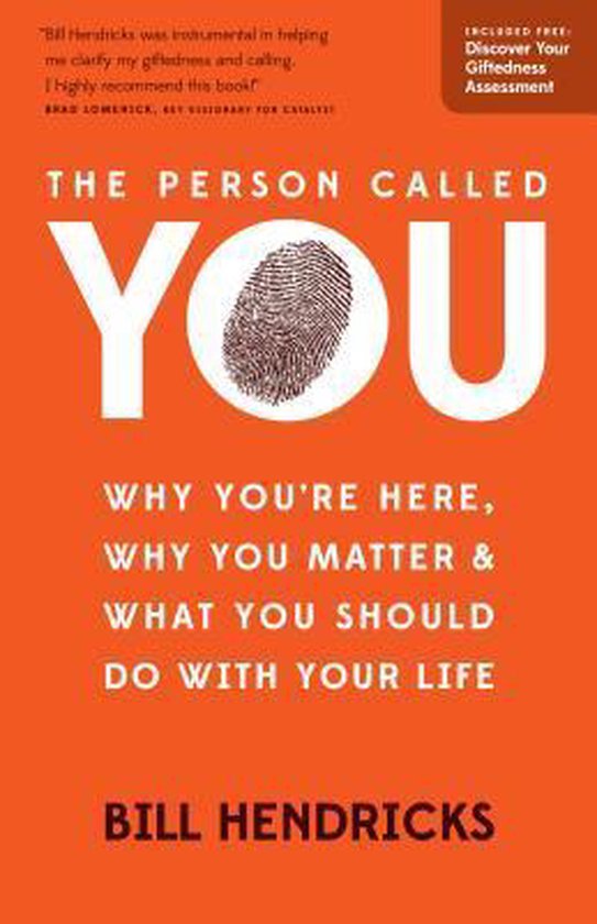 Bol Com Person Called You The 9780802412010 Bill Hendricks Boeken