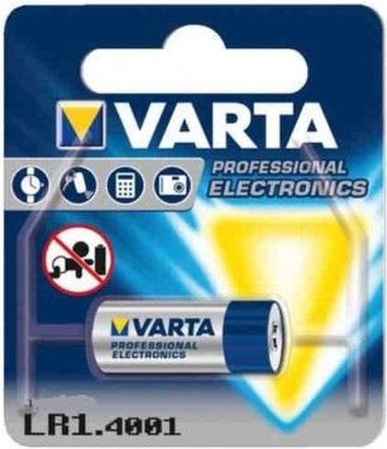 2 Stuks - Varta Professional Electronics Lady LR1 4001 1.5V 880mAh | bol.com