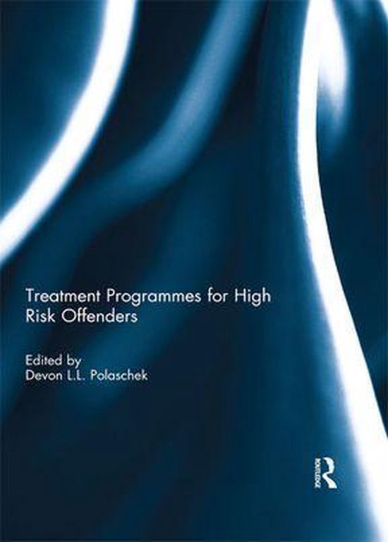 Treatment programmes for high risk offenders - cover
