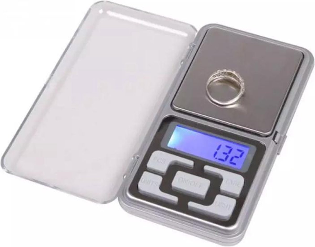 Mini Precisie Weegschaaltje / Keuken Weegschaal 001 Tot 200 Gram / Nauwkeurige Weegschaal / Weegschaaltje / Mini Digitaal Zakweegschaal