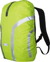 Wowow Bagcover 2.2 - Housse de pluie imperméable - jaune fluo avec réflexion - 25 litres