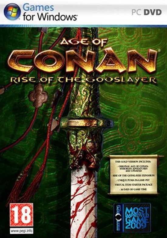 Age Of Conan + Add-on Rise Of The Godslayer (Gold Pack)