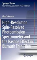 High Resolution Spin Resolved Photoemission Spectrometer and the Rashba Effect i