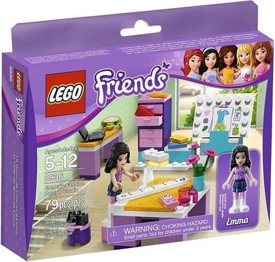 LEGO Friends Emma's Ontwerpstudio - 3936