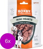 Proline Boxby Mini Hearts - Hondensnacks - 6 x Kip 100 g
