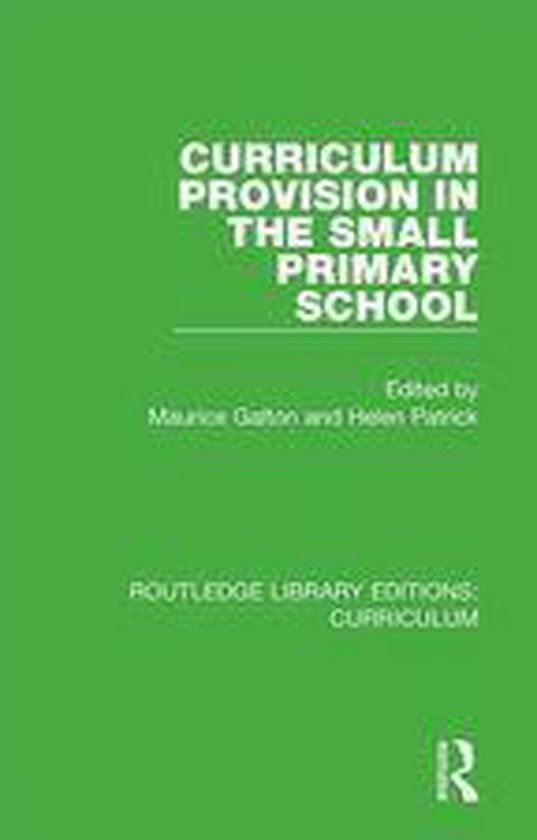 Routledge Library Editions: Curriculum - Curriculum Provisio ... - cover
