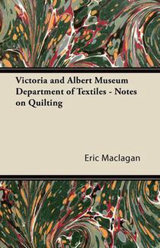 Victoria and Albert Museum Department of Textiles - Notes on ... - cover