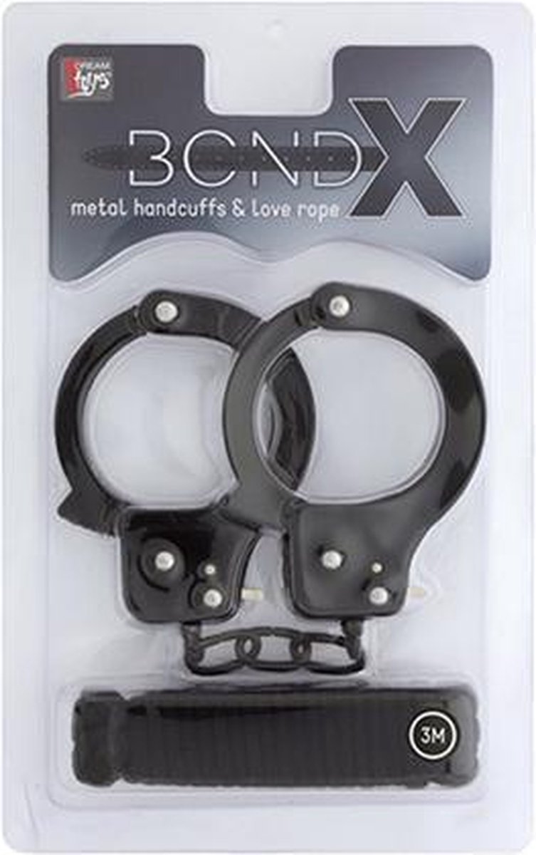 Goedkoopste BondX metalen en liefdes touw (3m) - handboeien