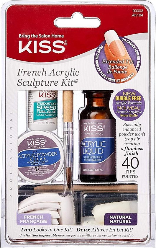 Kiss My Face - French Sculpture Acrylic Kit | bol.com
