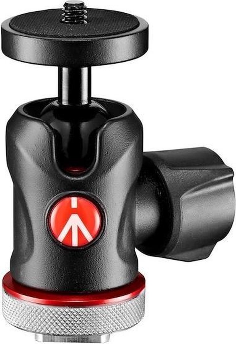 Manfrotto MH492LCD-BH statiefkop Zwart, Rood 1/4'' bal