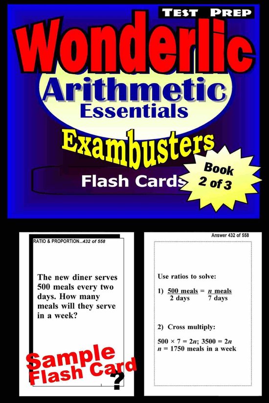 Exambusters Wonderlic 2 - Wonderlic Test Prep Arithmetic Rev ... - cover