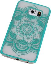 Samsung Galaxy S6 edge Hardcase Roman Turquoise - Coque arrière Bumper Case