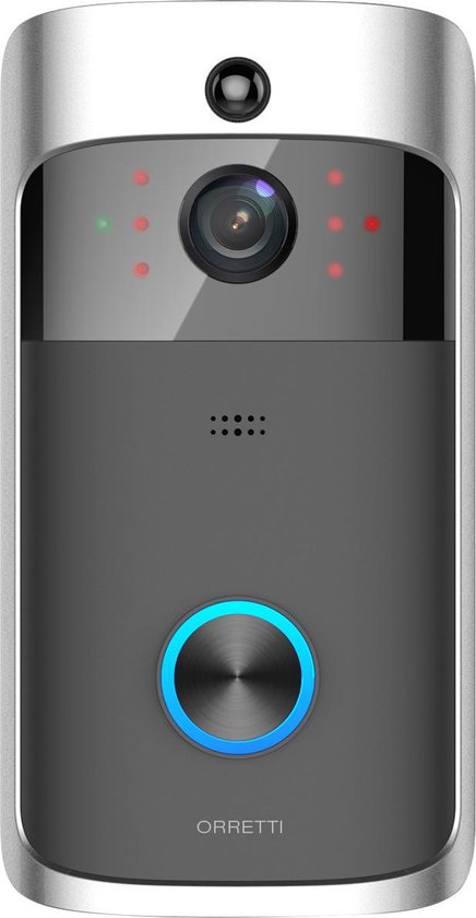 Orretti® Draadloze Video Deurbel met iOS en Android Smart App - WIFI deurbel  draadloos... | bol.com