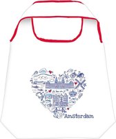 Moses Shopper Opvouwbare Boodschappentas Amsterdam 10 Liter