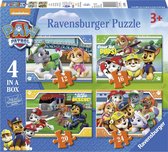 Ravensburger PAW Patrol - Puzzel - 4in1box - 12+16+20+24 stukjes