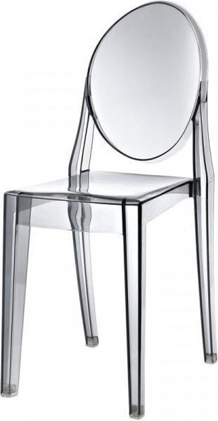 DS4U Elisabeth - chaise - transparent - gris | bol