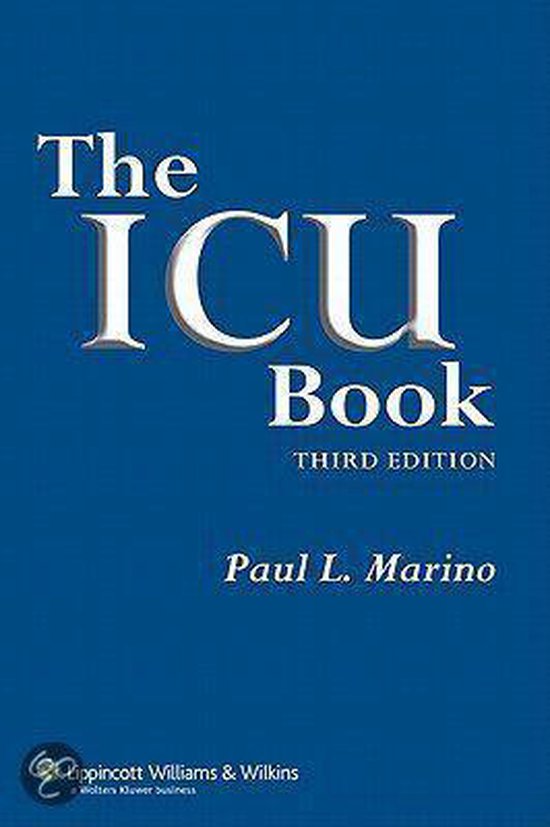 The ICU Book | 9780781748025 | Paul L. Marino | Boeken | bol