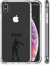 Geschikt voor iPhoneXs | X/10 Shockproof Siliconen Hoesje Floss