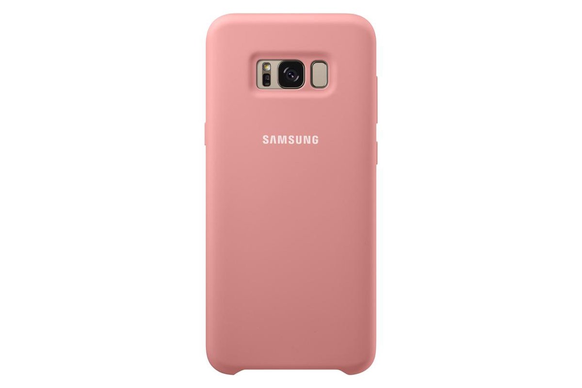 Samsung Galaxy S8+ Siliconen Cover - Roze