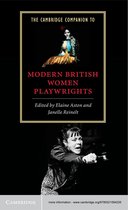 Cambridge Companions to Literature -  The Cambridge Companion to Modern British Women Playwrights