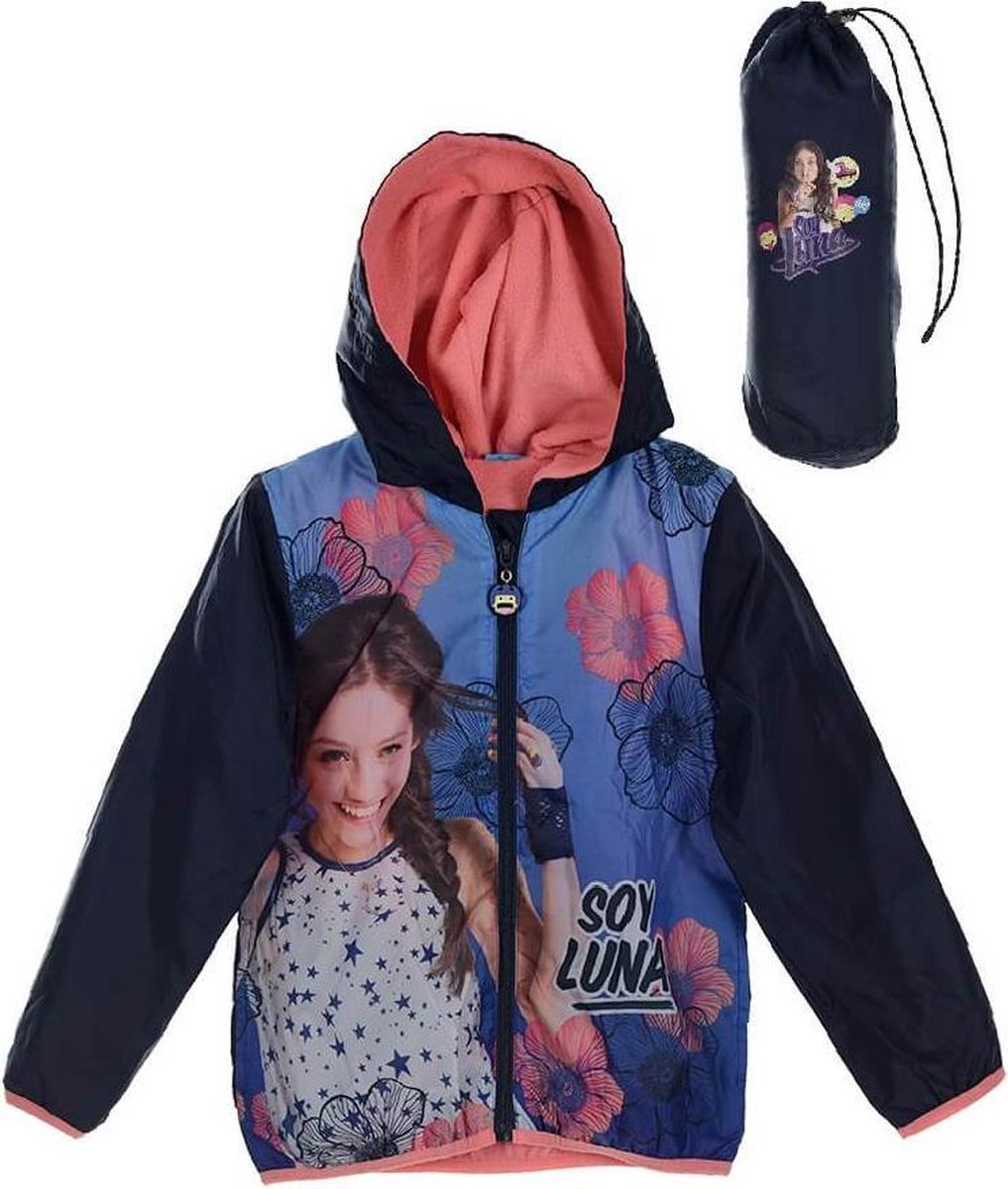 Soy Luna jas/jack - windbreaker maat 116 navy