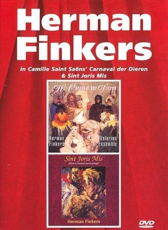 Cover van de film 'Herman Finkers - Carnaval Der Dieren / St. Joris Mis'