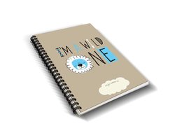 Heen en weer oppas crèche boekje “I’m A Wild One” - kinderopvang - gastouder - baby - peuter - oppasboekje - opvangboekje - invulboek - ringband