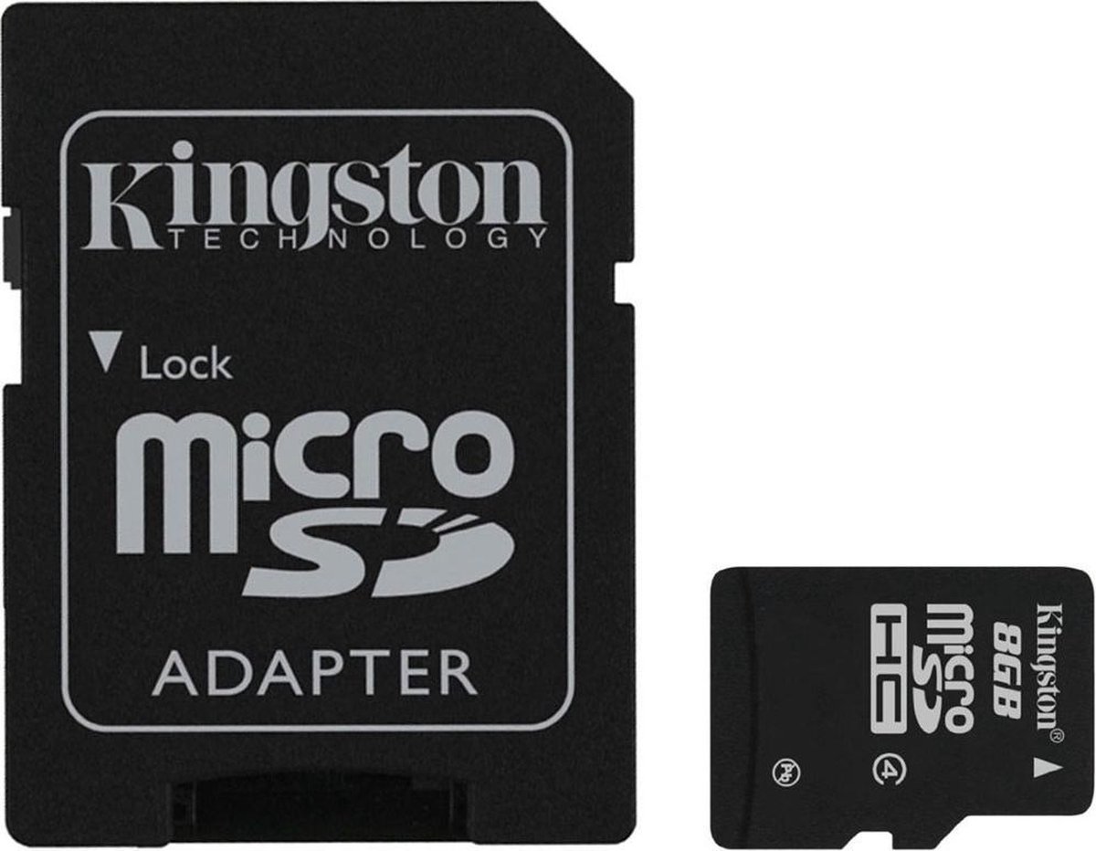 Kingston MicroSDHC 8GB - Class 4