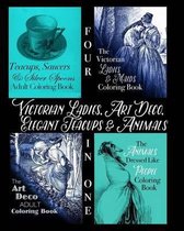 Victorian Ladies, Art Deco, Elegant Teacups and Animals