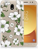 Geschikt voor Samsung Galaxy J5 2017 TPU Hoesje Design Dogwood Flowers