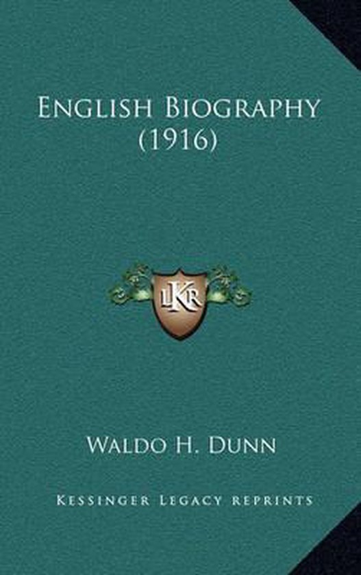 biography english books