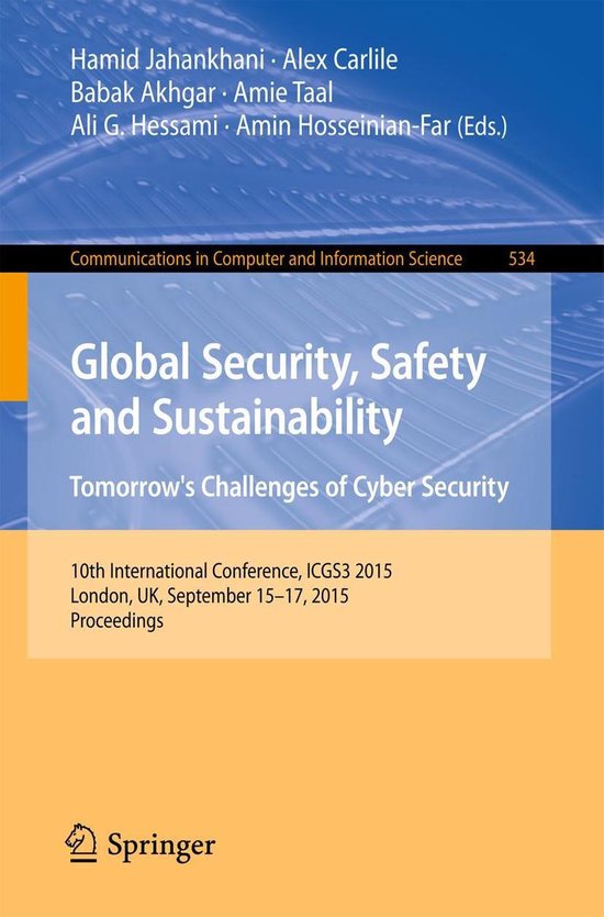 Springer Nature Proceedings Computer Science - Global Securi ... - cover