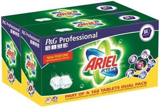 Wegrijden soep Patois Ariel tabs Regular voordeelverpakking - 168 Tabs | bol.com