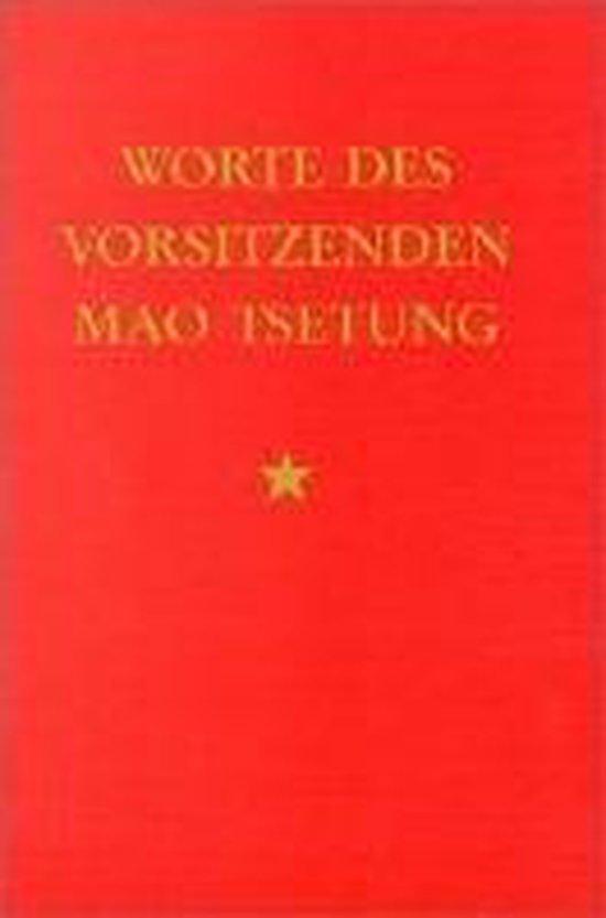 Worte des Vorsitzenden Mao Tsetung, Mao TseTung 9783880212374 Boeken Worte des Vorsitzenden Mao Tsetung, Mao TseTung 9783880212374 Boeken