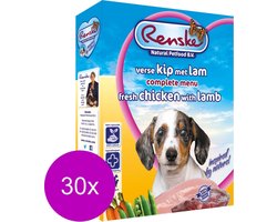 Renske Honden Natvoer - Hondenvoer Puppy - 30 x 395 g