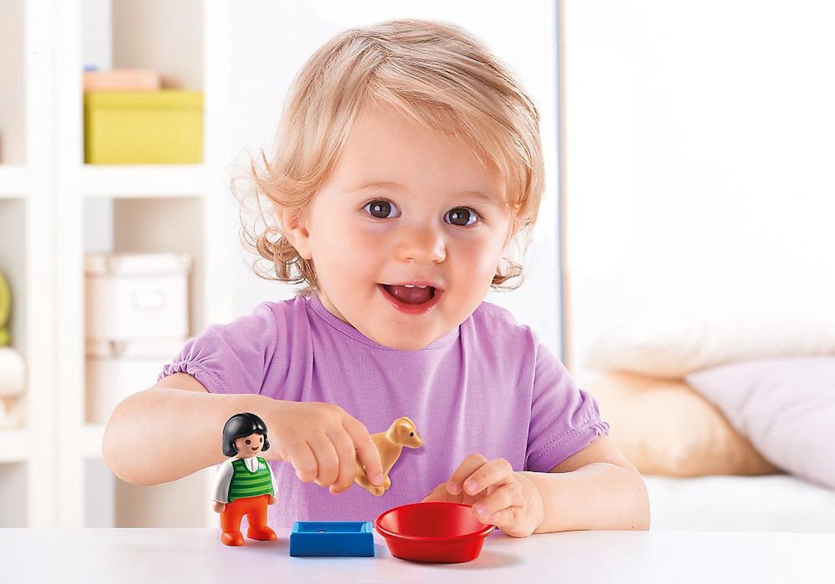 Meisje met haar hond / Enfant avec chien — cadeau in Spellen & Speelgoed - foto 5