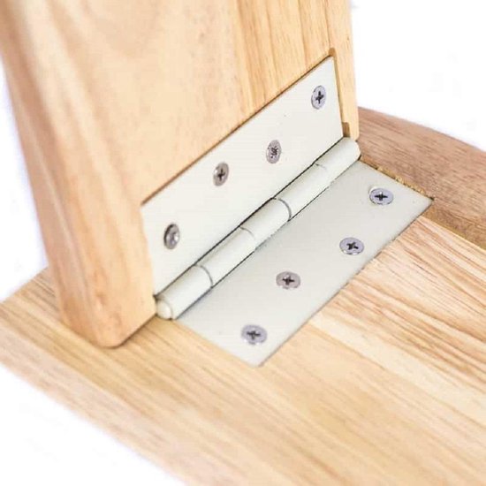 Yogi & Yogini Meditatiebankje - Hout - Amerikaans Eiken - Inklapbaar - 48 x 17 cm van Yogi & Yogini — afbeelding 5
