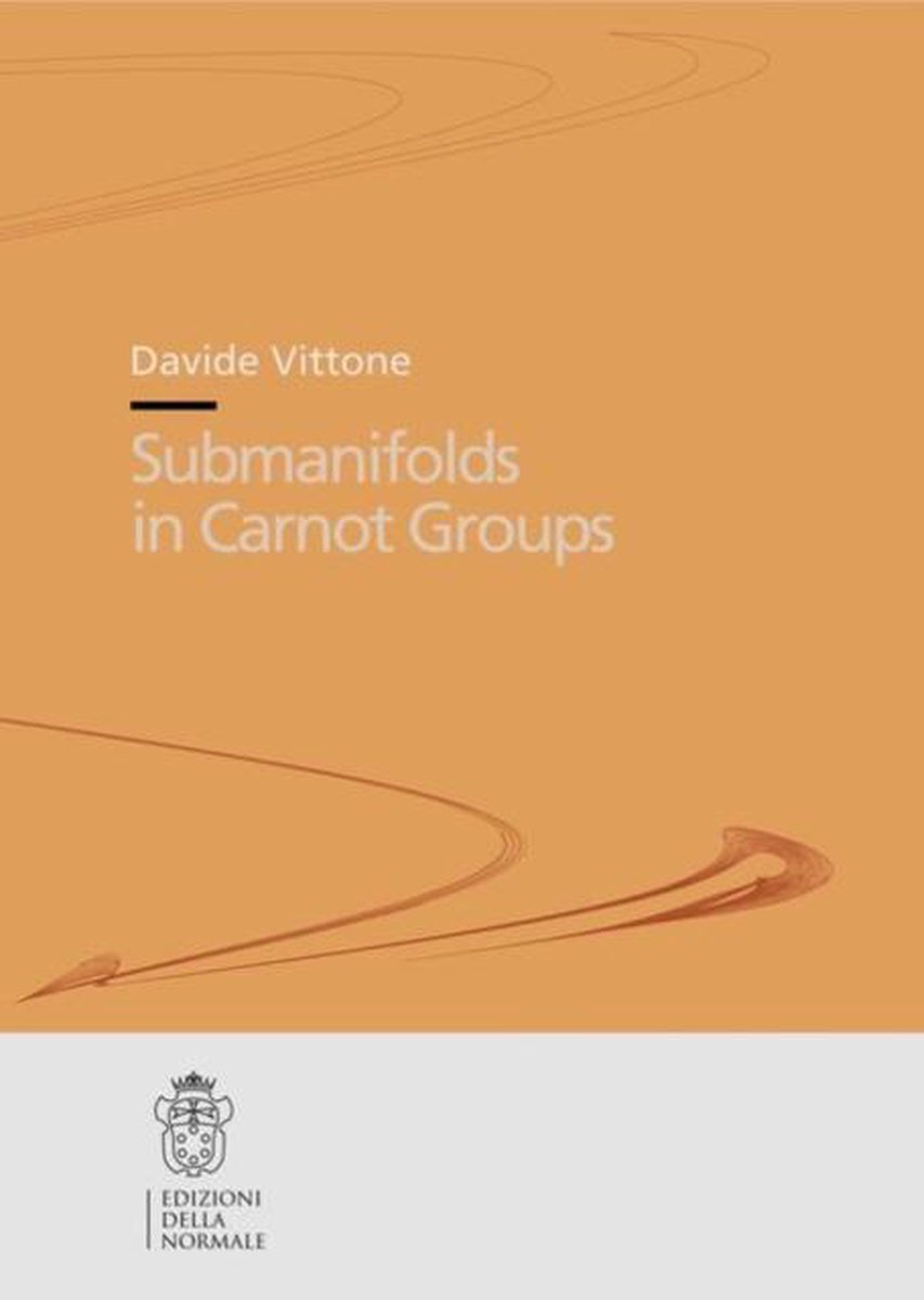 Submanifolds in Carnot Groups - Davide Vittone