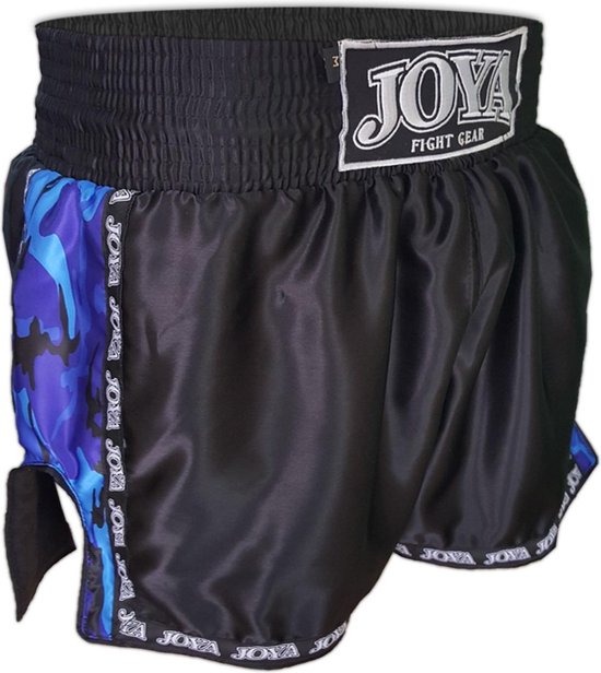Joya Kickboks  Sportbroek - Maat M  - Unisex - zwart/blauw/wit