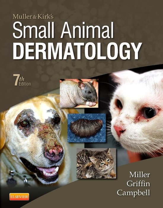 Muller and Kirk's Small Animal Dermatology - cover