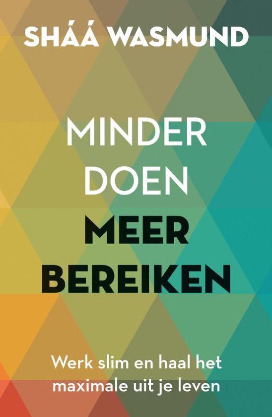 Minder doen, meer bereiken - cover