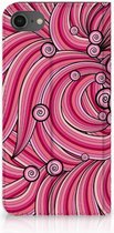 Hoesje iPhone SE (2020/2022) | 7 | 8 Standcase Swirl Pink