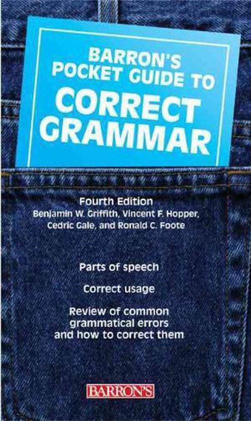Pocket Guide to Correct Grammar - cover