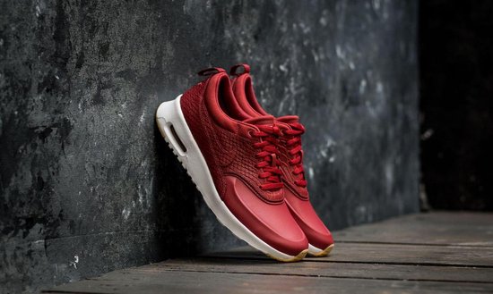 Voorwoord zo veel vonk Nike Air Max Thea Premium sneakers dames rood maat 39 | bol.com