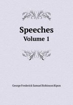 Omslag Speeches Volume 1